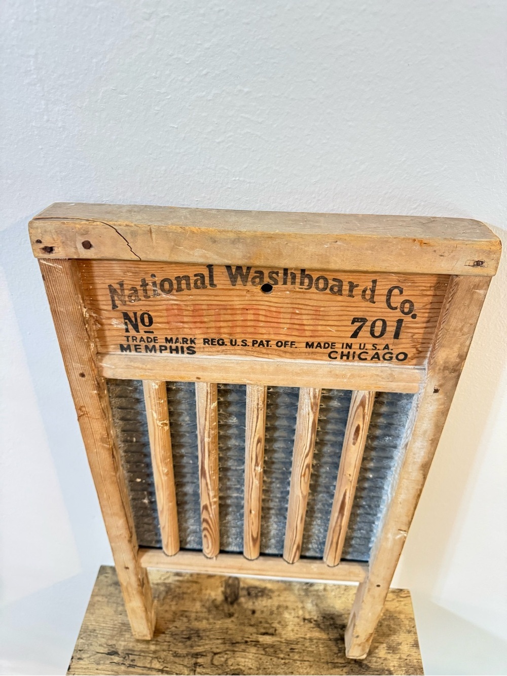 National Washboard Co. No. 701 Washboard | Made in USA - Picture 6 of 12